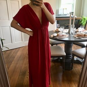 Ann Taylor Loft beach maxi dress